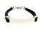 【送料無料】メンズブレスレット　メンズレザーストランドブレスレットボックスmens leather strand bracelet with engraved charm personalised free gift box
