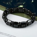 yzYuXbg@uXbgw}^Cgbracelet magnetic hematite lithotherapy healing slimming lose weight loss weight