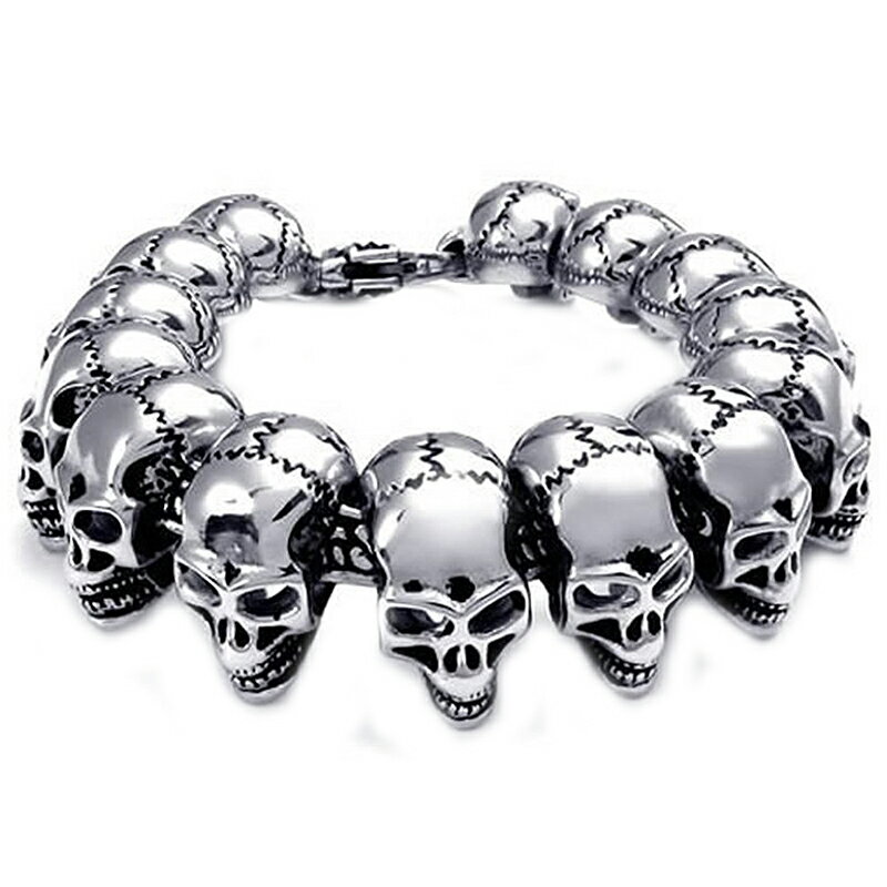 yzYuXbg@p[\iCYXeXXeB[uXbgYXeXX`[XJuXbgpersonalized stainless steel bracelet mens stainless steel skull bracelet i2l8