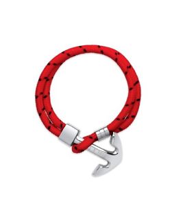 yzYuXbg@tBeC[YXeXX`[iCAJ[uXbg[vbhKC finn amp; taylor mens stainless steel nylon anchor bracelet rope red guy 1222