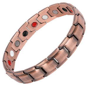 yzYuXbg@}CiXCIuXbgmens pure copper 4 elements negative ions magnetic therapy bracelet pain relief