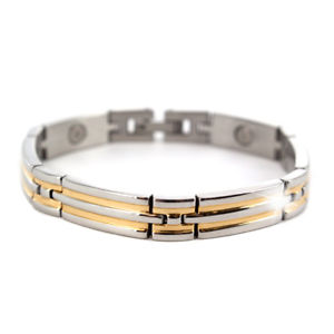 【送料無料】メンズブレスレット　カジュアルクラシックブレスレットsabona casual classic magnetic bracelet