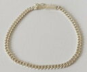 【送料無料】メンズブレスレット 925 sterlingplain chain bracelet20cm925 sterling silver plain ch...