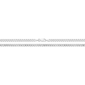 【送料無料】メンズブレスレット　スターリングシルバーソリッドブレスレット925 sterling silver solid curb pave bracelet 628 free postage