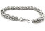 【送料無料】メンズブレスレット　ソリッドシルバーインチビザンチンブレスレットフリー solid silver 8 inch byzantine bracelet hand crafted in the uk free pamp;p