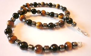 【送料無料】メンズブレスレット　ヒーリングブレスレットオニキスタイガーアイmens gemstone healing bracelet onyx tiger eye haematite