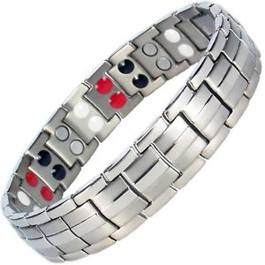 yzYuXbg@mens titaniumuXbgGlM[Pall sizesP st4mens titanium magnetic bracelet arthritis pain relief energy ~all sizes~ st4