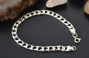 yzYuXbg@j[XC^AX^[O\bhVo[NuXbgnice 925 italian sterling solid silver 800 gentsladies curb link bracelet