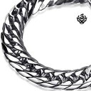 yzYuXbg@Vo[uXbgXeXX`[`F[silver bracelet bikies chain chunky heavy stainless steel 245mm long