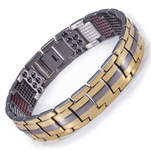 yzYuXbg@_u4pure`^uXbgdouble strength 4 elements pure titanium magnetic therapy bracelet pain relief