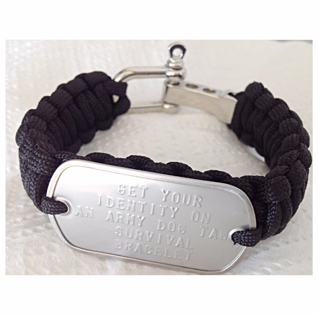 yzYuXbg@^OpR[huXbgt[eLXgmens personalised dog tag para cord survival bracelet free text registered post