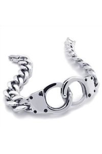 yzYuXbg@WG[uXbgXeX3xjewelry bracelet for men, stainless steel handcuffs, silver g7y4