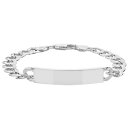 【送料無料】メンズブレスレット スターリングシルバーフラットメンズオープンブレスレットサービス925 sterling silver gents flat op...