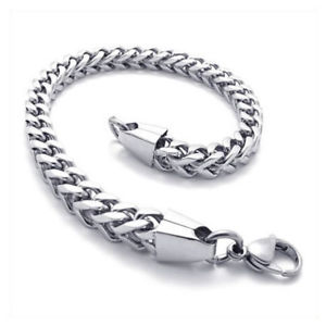 【送料無料】メンズブレスレット　20xブレスレットステンレスx8y420xjewelry mens bracelet, stainless steel, silver x8y4