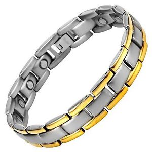 yzYuXbg@EBXWbhY`^uXbgt[AWX^{bNXwillis judd mens titanium magnetic bracelet free adjuster gift box