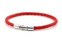 【送料無料】メンズブレスレット メンズレディースナッパレザーアンプmens ladies braided nappa leather amp; sterling...