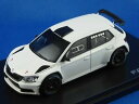 模型車　スポーツカー　143スコーダfabia iii r52015whitegravelリミテッド143 skoda fabia iii r5, 2015, white, gravel, novelty, limited