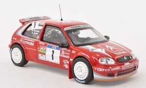 模型車　スポーツカー　シトロエンキットカーアラウージョラリーポルトガル143 citroen saxo kit car s1600araujo rally portugal 2004ram 226