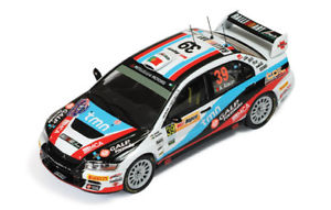 模型車　スポーツカー　ランサーエボラリーオーストラリアアラウージョ143 mitsubishi lancer evo ix rally australia 2009 aaraujo