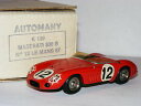 【送料無料】模型車　スポーツカー　automanyジョンプロマセラッティ300s 1957ルマン12143automany john cope probuilt resin maserati 300s 1957 le mans 12 143