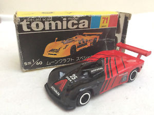 【送料無料】模型車　スポーツカー　トミカムーンクラフトスペシャルレッド＃tomica 160 no71 moon craft special red 25 boxed