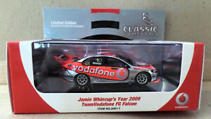 【送料無料】模型車 スポーツカー ジェイミーwhincupチームヴォーダフォンフォードfgハヤブサ200914320017jamie whincup team vodafone ford fg falcon 2009 143 scale 20017