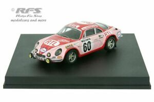 【送料無料】模型車 スポーツカー ルノーアルプスa110モンテカルロ1972モスaseptogyl 143 trofeu 0826renault alpine a110 rally monte carlo 1972 pat moss aseptogyl 143 trofeu 0