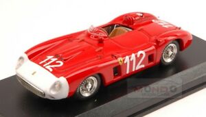 【送料無料】模型車　スポーツカー　フェラーリモンツァ＃フロリオアートモデルアートferrari 860 monza 112 retired tflorio 1956 ecastellotti 143 art model art197