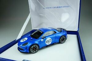 【送料無料】模型車 スポーツカー アルプス143アルプスa602015モデルhandlerbox108789alpine 143 spark alpine a60 celebration 2015 blue resin model hndlerbox 108789