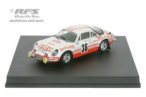 【送料無料】模型車 スポーツカー アルパインルノーモンテカルロラリーボブalpine renault a110 monte carlo rally 1973bob wollek 143 trofeu 0814