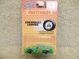 【送料無料】模型車　スポーツカー　351991マッチnascar 164ダイカストシボレー1991 matchbox nascar 164 scale diecast chevy chevrolet racing lumina green 35