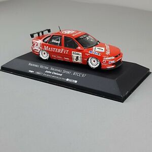 模型車　スポーツカー　クレランドボクソールベクトラツーリングカーコレクションオニキス listingbtcc cleland vauxhall vectra masterfit 1997 touring cars collection onyx xt061