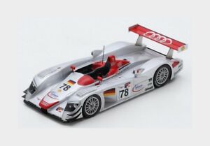 【送料無料】模型車　スポーツカー　アウディ＃セブリングビーリステンセンピロスパークaudi r8 78 winner 12h sebring 2000 fbiela kristensen pirro spark 143 43se00 m
