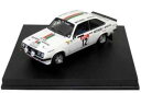 【送料無料】模型車 スポーツカー フォードエスコートmkii rs 200012カストロールラリーwmアルガルベ1978 trofeu 143 tf1815 m...