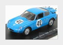 【送料無料】模型車 スポーツカー abarthシムカ130042レ1962bluette spark 143 s1306モデルabarth simca 1300...