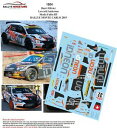 【送料無料】模型車 スポーツカー デカールシュコダファビアラリーモンテカルロラリーdecals 143 ref 1804 skoda fabia r5 burr...