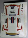 【送料無料】模型車 スポーツカー デカールポルシェルマンdecal 143 porsche 959 le mans 1986(3)