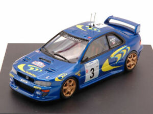 【送料無料】模型車　スポーツカー　スバルimpreza3de1997マクレー143モデル1129 trofeusubaru impreza 3 winner tour de corse 1997 m..