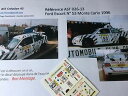 【送料無料】模型車 スポーツカー デカールフォードエスコートモンテカルロラリーモンテカルロ decal 1 43 ford escort no 53 monte...