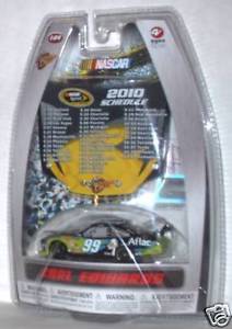 模型車　スポーツカー　カールエドワーズ＃アフラックフードスケジュール2010 carl edwards 99 aflac 164 whood schedule