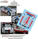 模型車　スポーツカー　デカールフォードフィエスタモンテカルロラリーラリーdecals 143 ref 1784 ford fiesta r5 camilli rallye monte carlo 2015 wrc rally