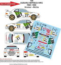 【送料無料】模型車　スポーツカー　ディーキャル1430136 subaru impreza wrc kremerモンテcarlo 1998decals 143 ref 0136 subaru impreza wrc kremer rally monte carlo 1998 r