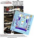 【送料無料】模型車 スポーツカー デカールランサーエボモンテカルロラリーラリーdecals 143 ref 240 mitsubishi lancer evo v verini rallye monte carlo 1999 rally