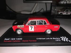 【送料無料】模型車　スポーツカー　シートサルバドールseat 1241600 1972 9 critrium luis de baviera salvador caellas rare