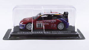 【送料無料】模型車　スポーツカー　ixo altayaシトロエンxsara wrcラリーモンテカルロ2003143ixo altaya citroen xsara wrc rallye monte carlo 2003 143