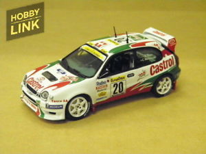 【送料無料】模型車 スポーツカー 143 toyota corolla wrc rallye montecarlo2000oburrichofma vitesse skm110143 toyota corolla wrc rallye montecarlo 2000 oburr