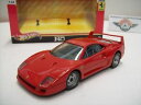 【送料無料】模型車　スポーツカー　フェラーリホットホイールferrari f40, red, 1987, hot wheels 143, ovp