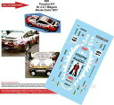 【送料無料】模型車 スポーツカー デカールポルシェラリーモンテカルロラリーdecals 132 ref 699 porsche 911 beguin rally...