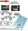 【送料無料】模型車　スポーツカー　ディーキャル132137 mazdarallyeモンテcarlo 1998323wrcdecals 132 ref 137 mazda 323 frau rallye monte carlo 1998 rally wrc