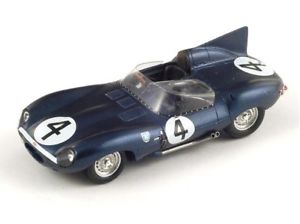 【送料無料】模型車　スポーツカー　ジャガータイプルマンスパークボックスjaguar type d n 4 winner le mans 1956 43lm56 spark 143 in a box rare